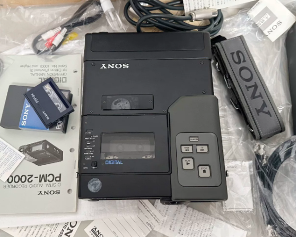 1988年索尼SONY PCM2000 DAT数码磁带录音机至尊机皇