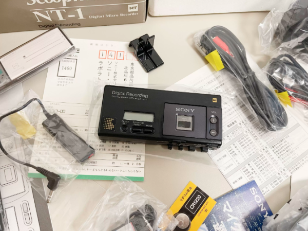 1992年索尼SONY NT-1 DAT磁带机 世界上蕞小母带机