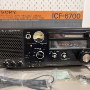 1978年索尼SONY ICF-6700 全波段RX直读 超级收音机