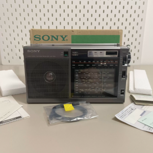 1985年索尼SONY ICF-EX5 多频段NSB协调中波收音之王