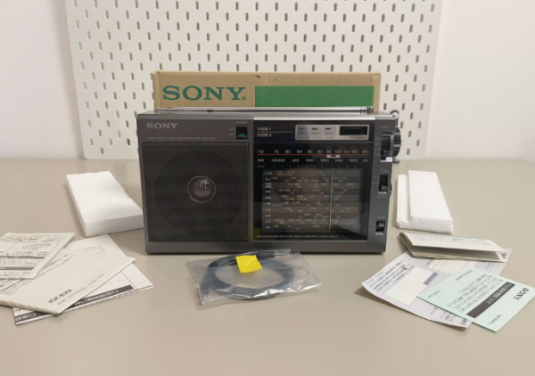 1985年索尼SONY ICF-EX5 多频段NSB协调中波收音之王
