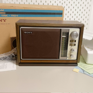 1980年索尼SONY ICF-9740 经典16C大号扬声器收音机