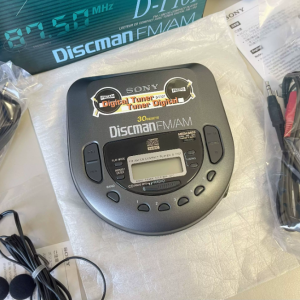 1996年索尼SONY D-T101 CD机随身听 收音大推力机型