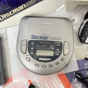 1997年索尼SONY D-T405 CD随身听 超级FM/AM收音机型