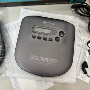 1994年索尼SONY D-335 CD机随身听 多功能微型ESP机