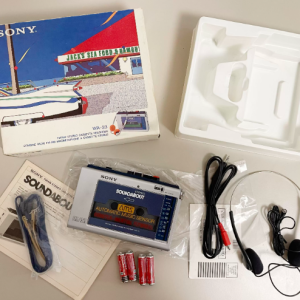 1984年索尼SONY WA33 磁带随身听 外放录音收音机型