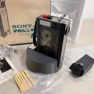 1970年索尼SONY TC-1010磁带随身听金属复古外放机型