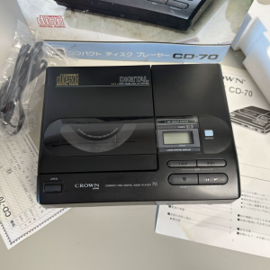 1988年皇冠CROWN CD-70 便携CD机 经典大推力超级机