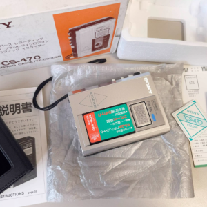 1985年索尼SONY TCS470 磁带随身听 金属5段EQ外放机