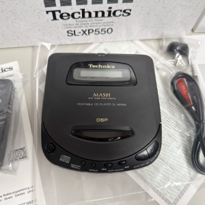 1992年松下PANASONIC SL-S550 CD随身听折叠屏机皇