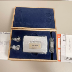 1993年索尼SONY EX808HG 磁带随身听 镀铬木盒限定版