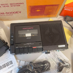 1981年索尼SONY TCM-5000 便携磁带机 外放录音机型