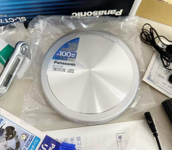 2001年松下PANASONIC CT790 CD随身听全金属超薄机型