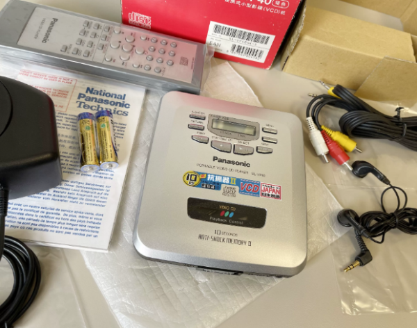 2000年松下PANASONIC SL-VP4 CD+VCD一体随身听