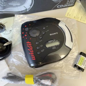 1998年索尼SONY D-5WD CD随身听ESP+GRV音效三防机型