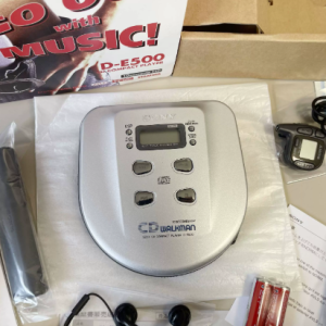 1997年索尼SONY D-E500 CD随身听 MB重低音抗震机型