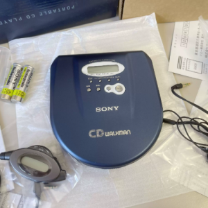 1999年索尼SONY D-E525 CD随身听全金属ESP2光纤机型