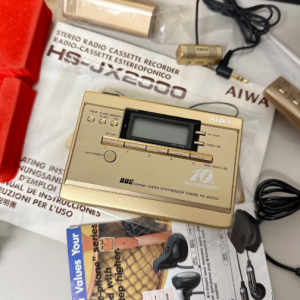 1990年爱华AIWA HS-JX2000磁带随身听 超级黄金套装