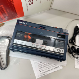 1982年索尼SONY WA-55 磁带随身听 大推力外放收音机