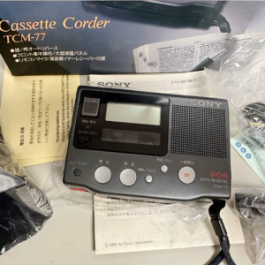 1990年索尼SONY TCM-77 磁带录音机 多功能智能机型