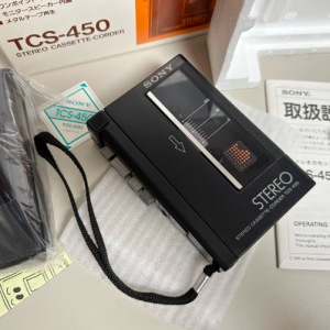 1987年索尼SONY TCS-450 磁带录音机 立体声外放机