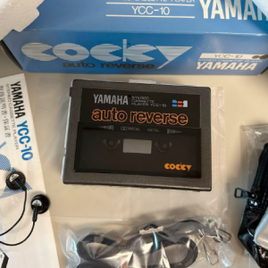 1985年雅马哈YAMAHA YCC-10磁带随身听 初代经典机型