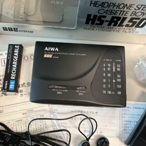 1989年爱华AIWA HS-RL50 磁带机DSL+BBE非晶质收音机