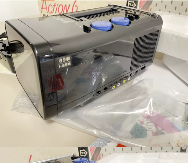 1972年松下NATIONAL TH6-X3V移动黑白电视显像管机型