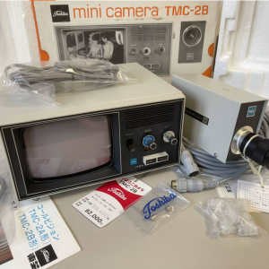 1969年东芝TOSHIBA TMC-2B黑白电视监控录制怀旧设备