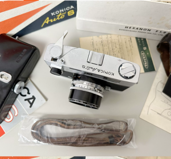 1963年柯尼卡KONICA AUTO S 全金属复古怀旧胶卷相机