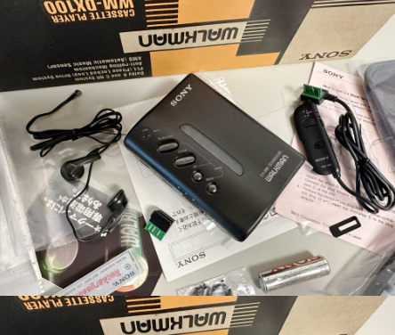 【全新罕见】1992年索尼SONY WM-DX100 磁带随身听 PLL伺服机皇