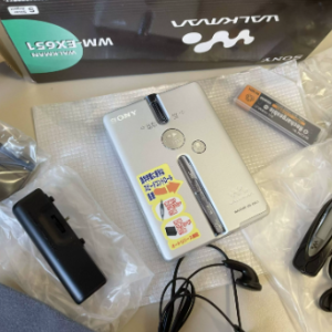 【全新稀少】2004年索尼SONY EX651磁带随身听 超薄摇杆调速机型