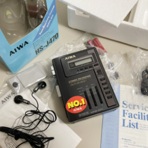 【全新稀少】1991年爱华AIWA HS-J470 磁带随身听 重低音收音机型