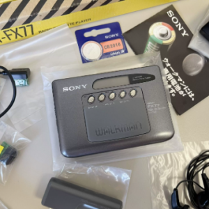 【全新稀少】1991年索尼SONY WM-FX77 磁带随身听 金属收音体机型