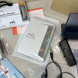 【全新罕见】2000年索尼SONY EX2000 磁带随身听 全金属经典名机