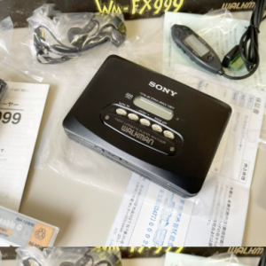【全新稀少】1993年索尼SONY WM-FX999 磁带随身听双磁头收音机型