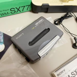 【全新稀少】1991年索尼SONY WM-SX77 磁带随身听 重装三防机型