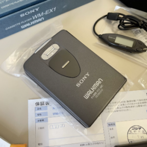 【全新稀少】1994年索尼SONY WM-EX1 磁带随身听 竖直开仓单放机