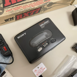 【全新稀少】1992年索尼SONY WM-RX77 磁带随身听 录音收音机型