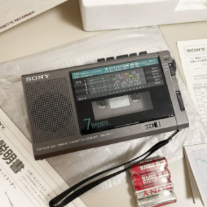 1987年索尼SONY WA6000 磁带随身听经典录音外放机型