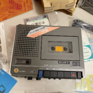 【全新罕见】1974年索尼SONY TC5000 便携磁带机三磁头外放录音机