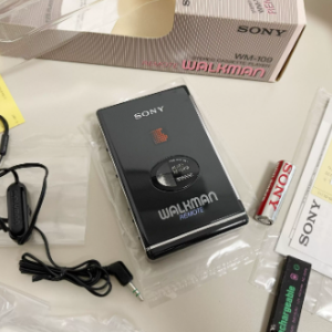 【全新罕见】1986年索尼SONY WM-109 磁带随身听全陶瓷多功能机型