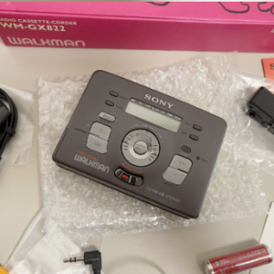 【全新稀少】1996年索尼SONY GX822磁带随身听 IC功能+三频收音机