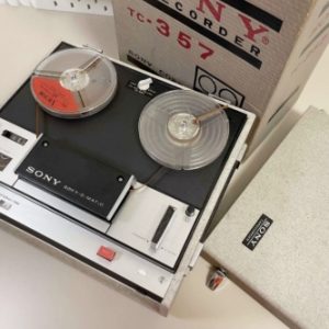 1963年索尼SONY TC-357 开盘机 4轨5寸录音机型