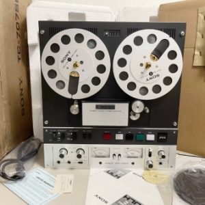 【全新罕见】1974年索尼SONY TC-707SD 母带开盘机2轨7寸双速机皇