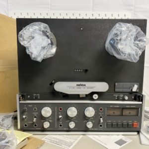 【全新罕见】1980年瑞士REVOX B77 MK2开盘磁带机4轨10寸旗舰机型