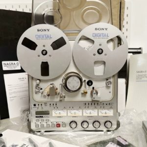 【全新罕见】1992年南瓜NAGRA D 移动数字开盘机 磁头+磁鼓录音机