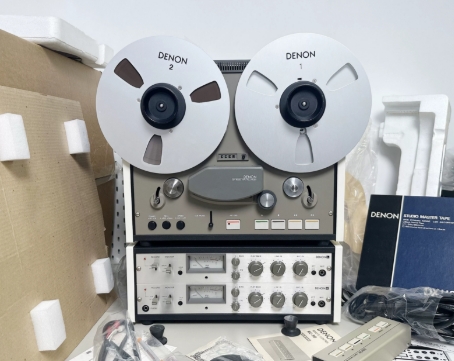 【全新罕见】1976年天龙DENON DH-630S 开盘机四轨高速至尊机皇