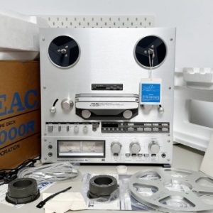 【全新罕见】1981年TEAC X-1000R 经典四轨6磁带头10寸开盘机机皇