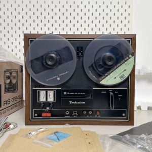 【全新稀少】1974年松下TECHNICS RS-724U小型开盘机3磁头2轨机型